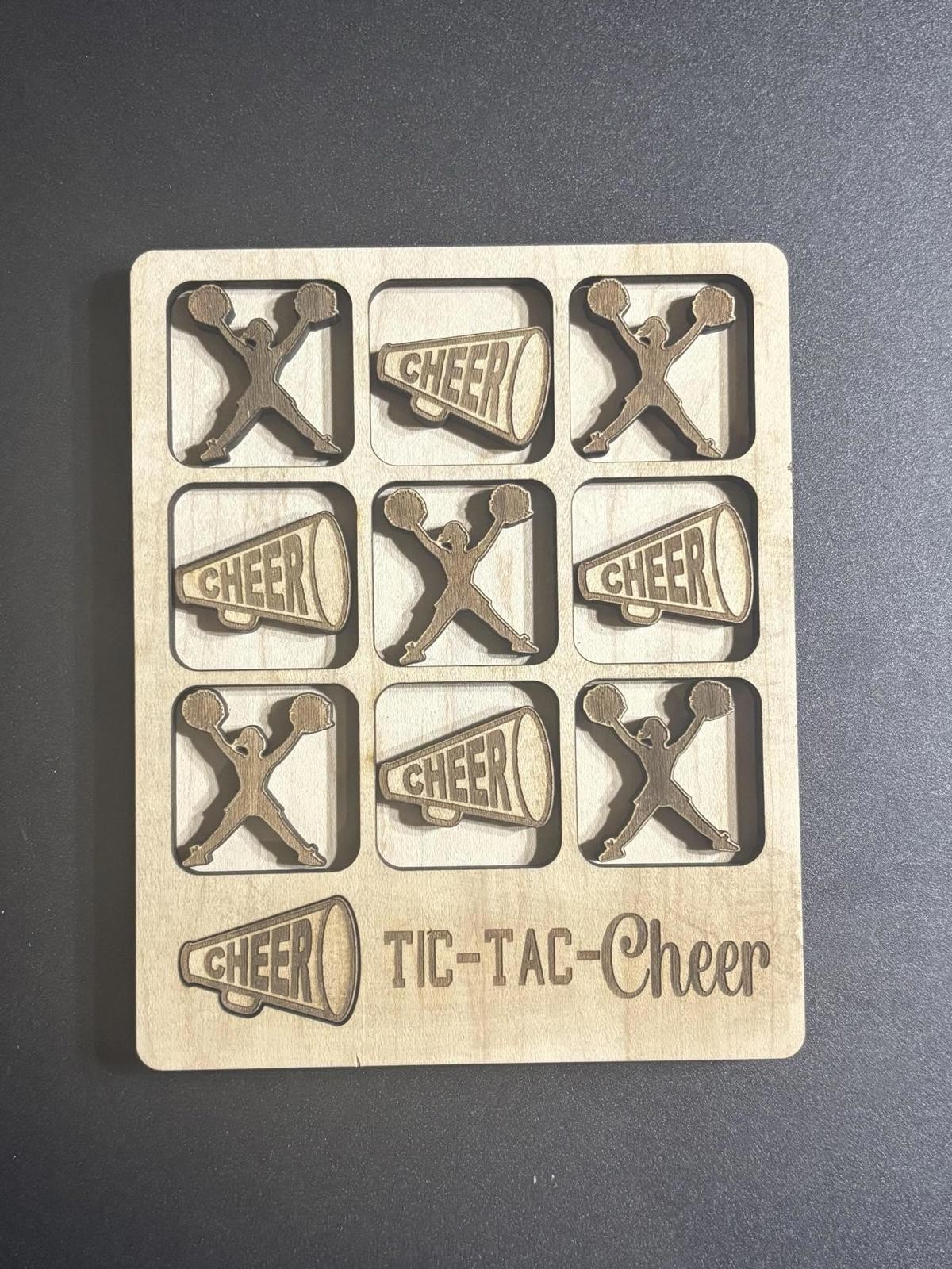 Baseball or Softball Themed Tic Tac Toe Board, Multiple Options Available