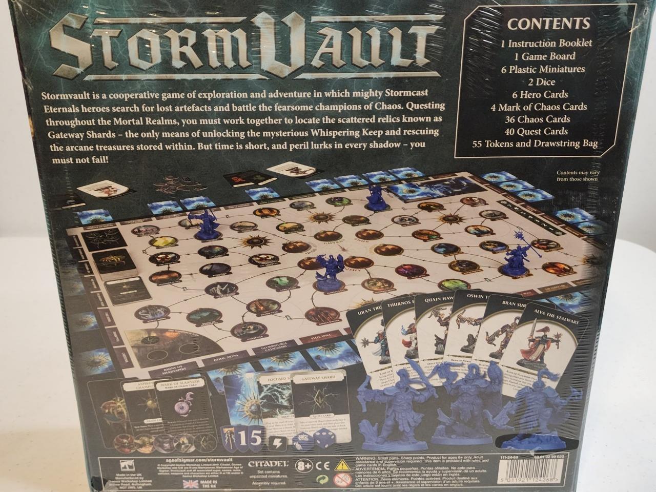 Stormvault Warhammer Age of Sigmar The Cooperative Fantasy Adventure Board Game