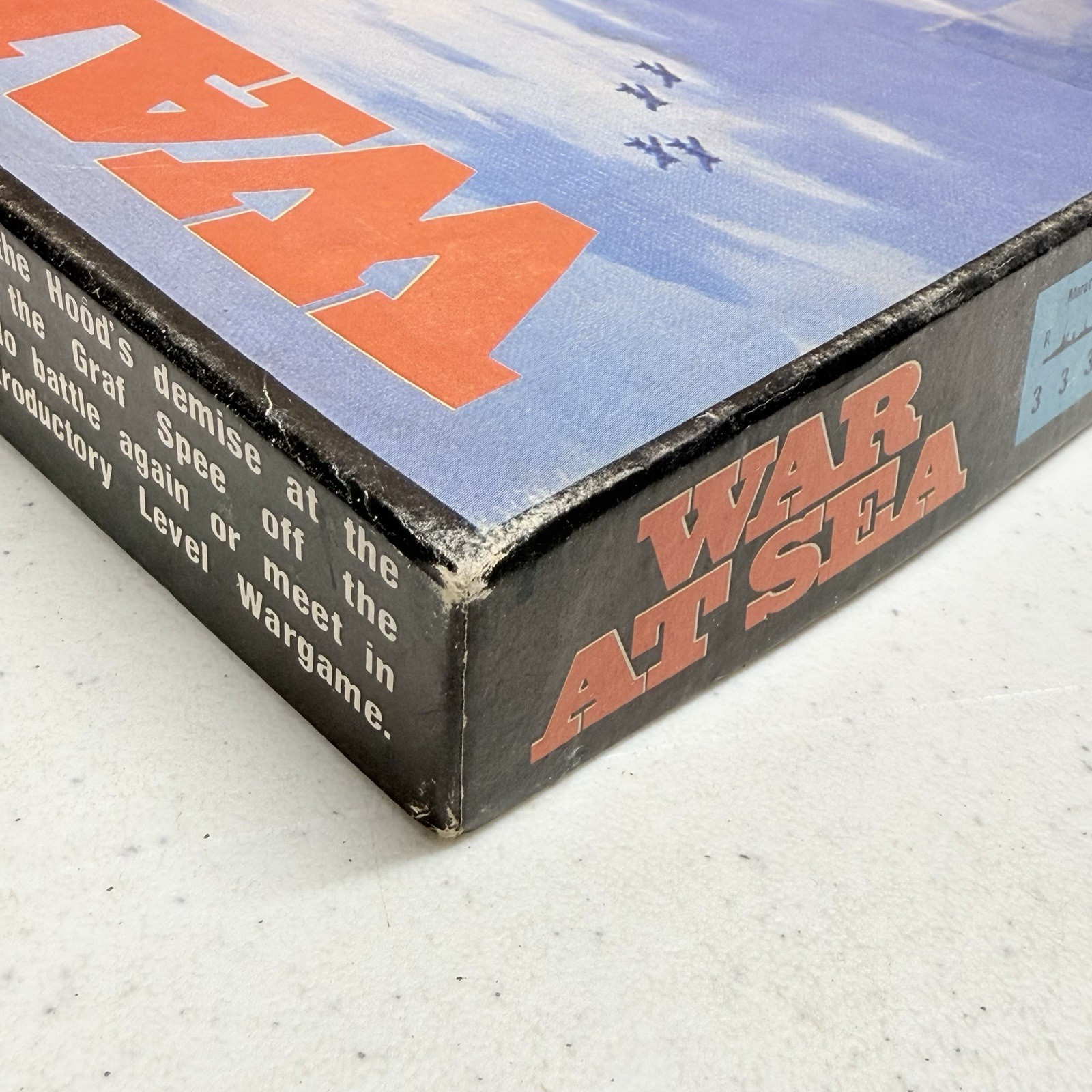 Avalon Hill War at Sea Strategy Game 1976 Complete Vintage Naval Wargame