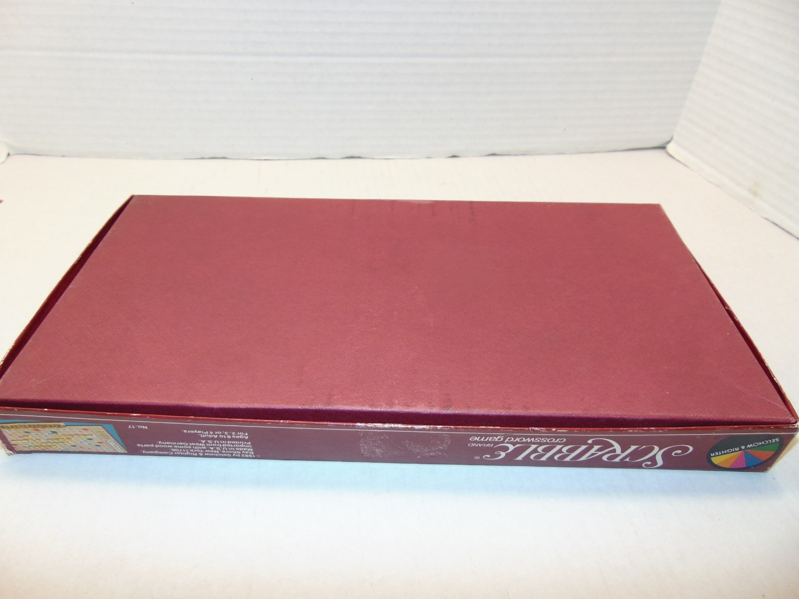 Vintage 1976 Scrabble Crossword Game Complete 100 Tiles Selchow Righter