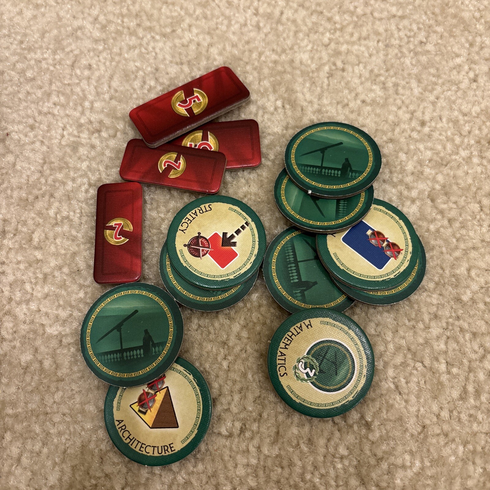 7 Wonders Duel Board Game Complete Repos Production 2015