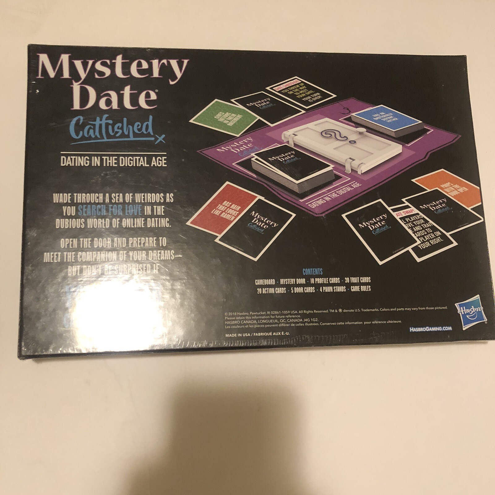 Hasbro Board Game – Mystery Date: Catfished – New
