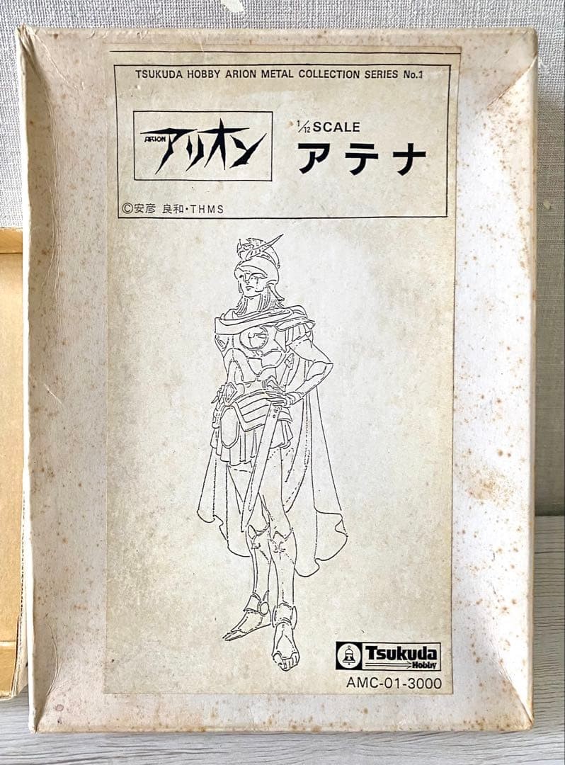Tsukuda Hobby Arion Metal Collection Series No. 1 Athena Figure W/BOX F/S FEDEX
