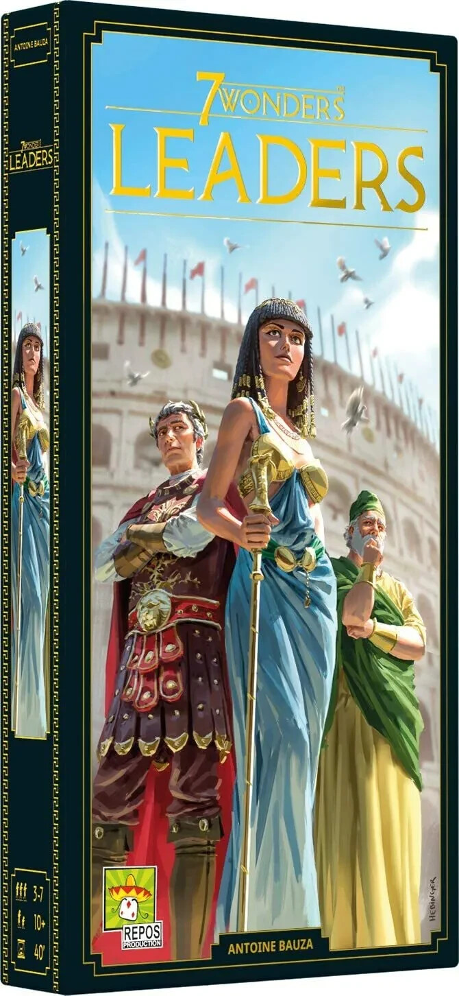 7 Wonders LEADERS Expansion NEW EDITION Board Game – NEW FACTORY SEALED