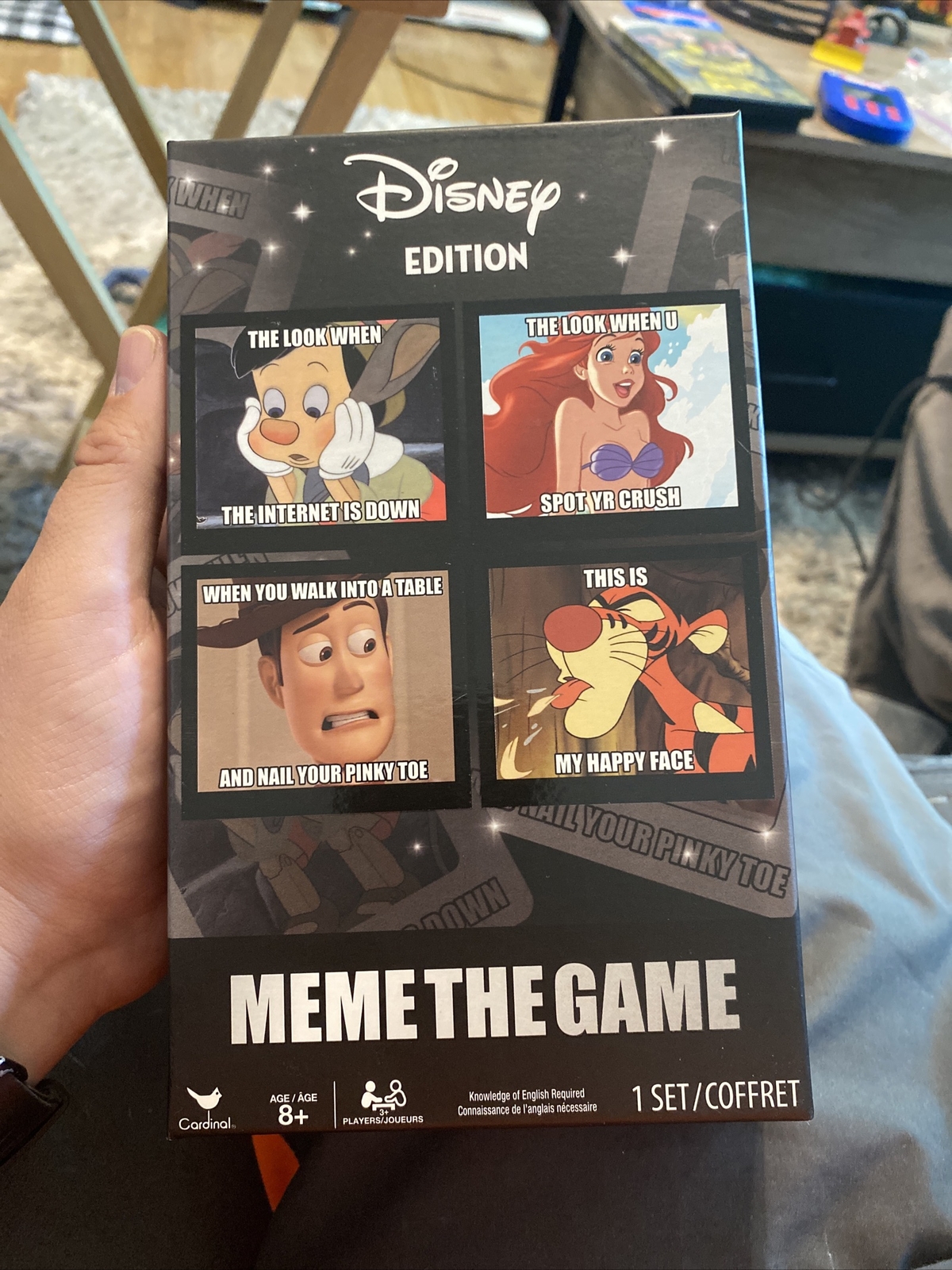 Cardinal The Disney Meme The Game Multicolor One Size New