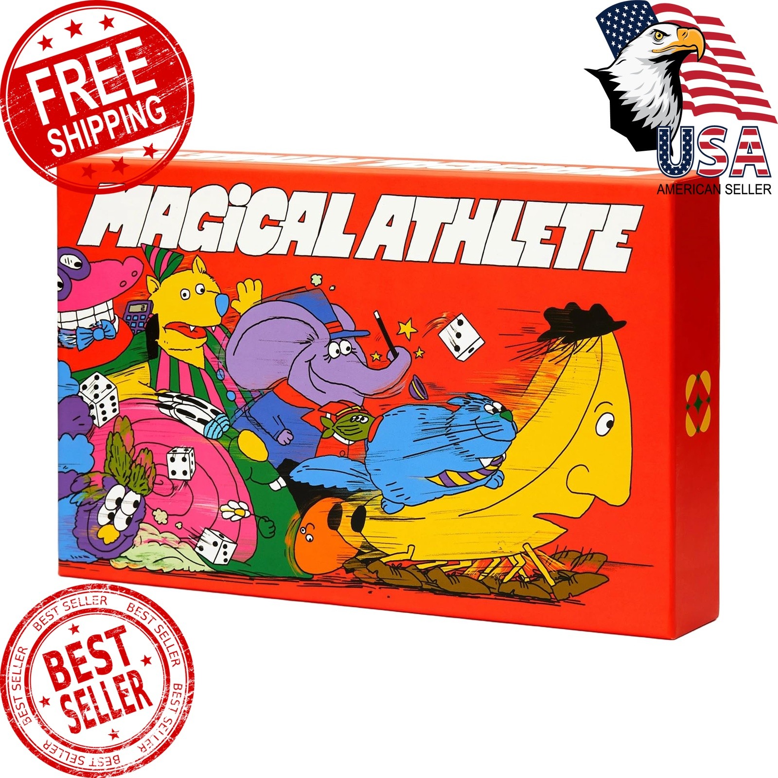 CMYK Magical Athlete Board Game