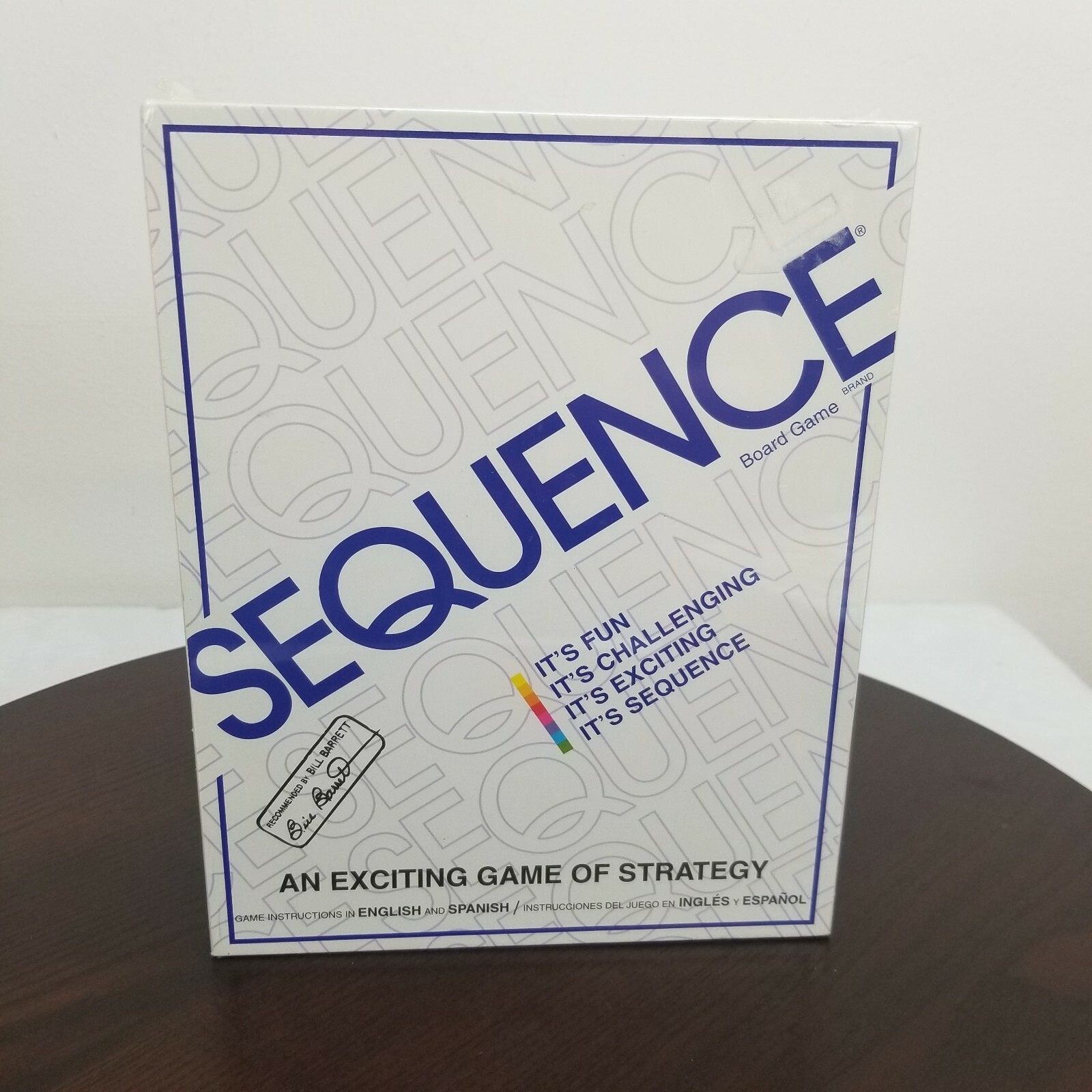 Vintage Sequence Board Game 2 To 12 Players Factory Sealed Family Party 1995