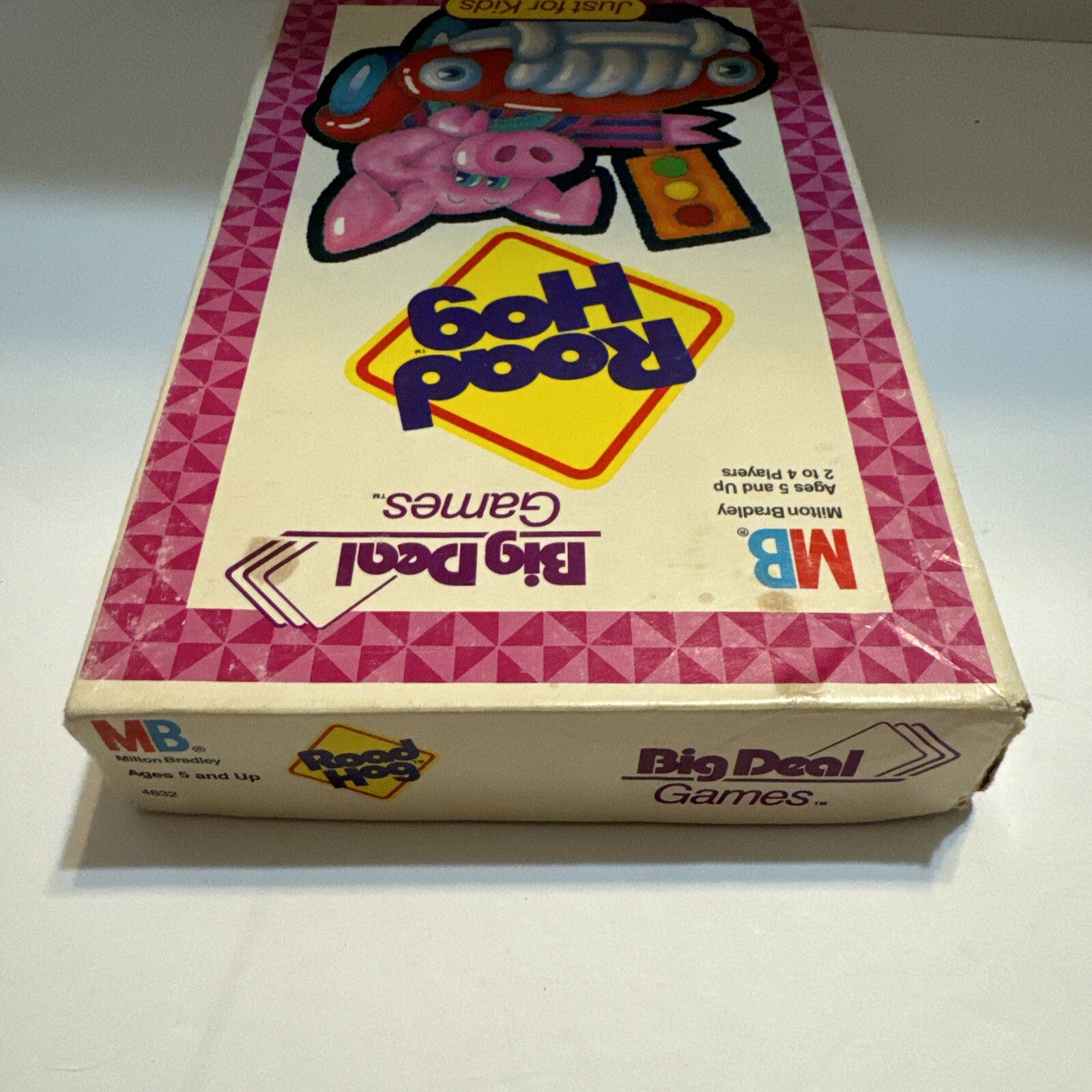 1987 Milton Bradley Kids Game Road Hog Complete Age 5 and up 2-4 Players