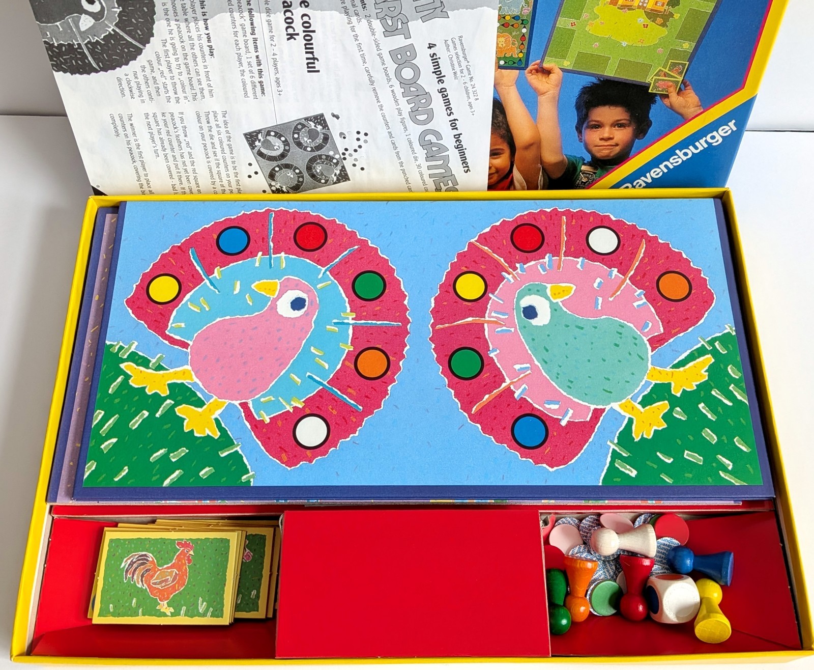 Ravensburger My First Board Games 1997 Complete Preschool Game Set Ages 3 Plus