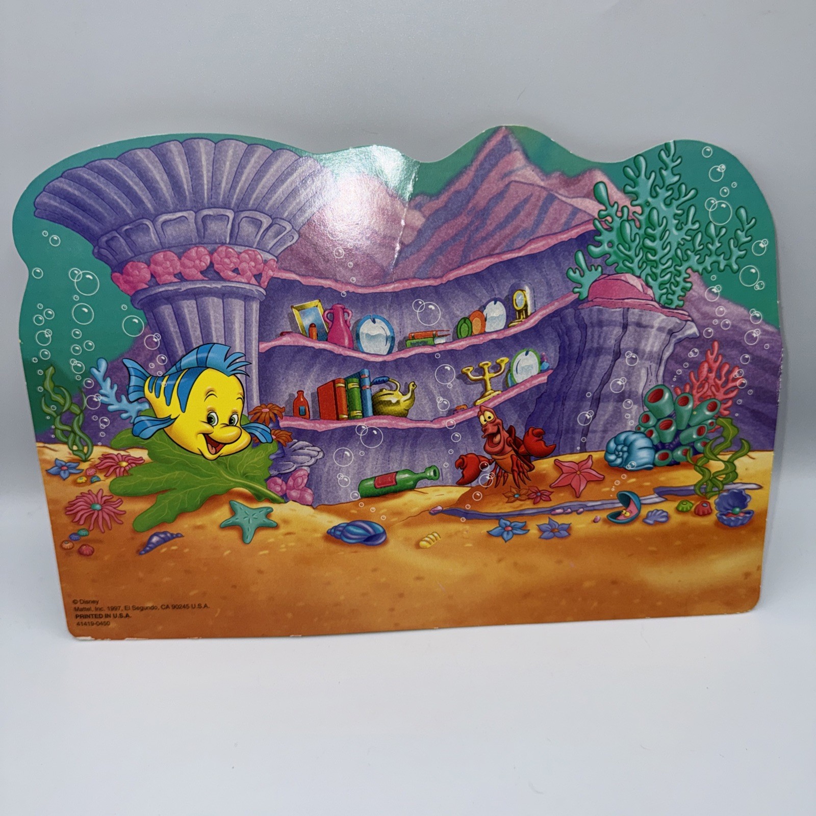 Disney’s The Little Mermaid Secrets Of The Sea Board Game VTG 1997 Complete!
