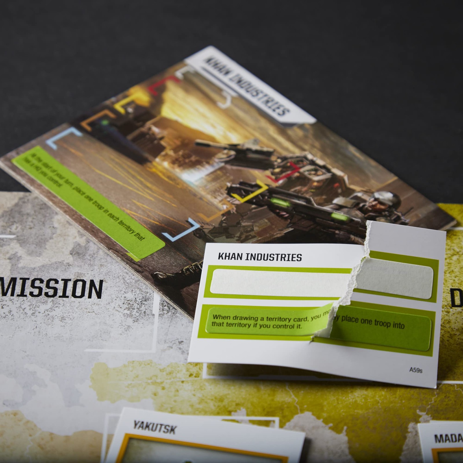 Risk Legacy Board Game Modern Warfare Strategy Legacy Gameplay for 3-5 Players