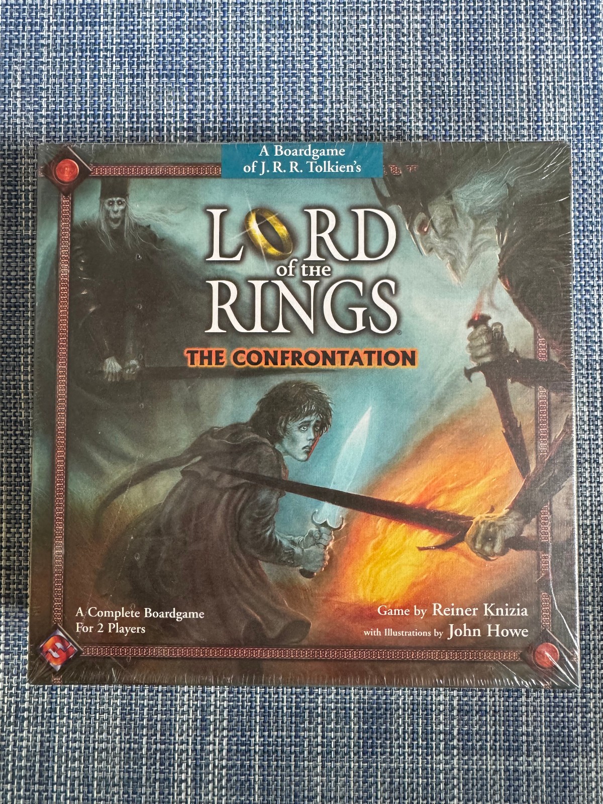 NEW & SEALED 2002 Lord of The Rings The Confrontation Board Game