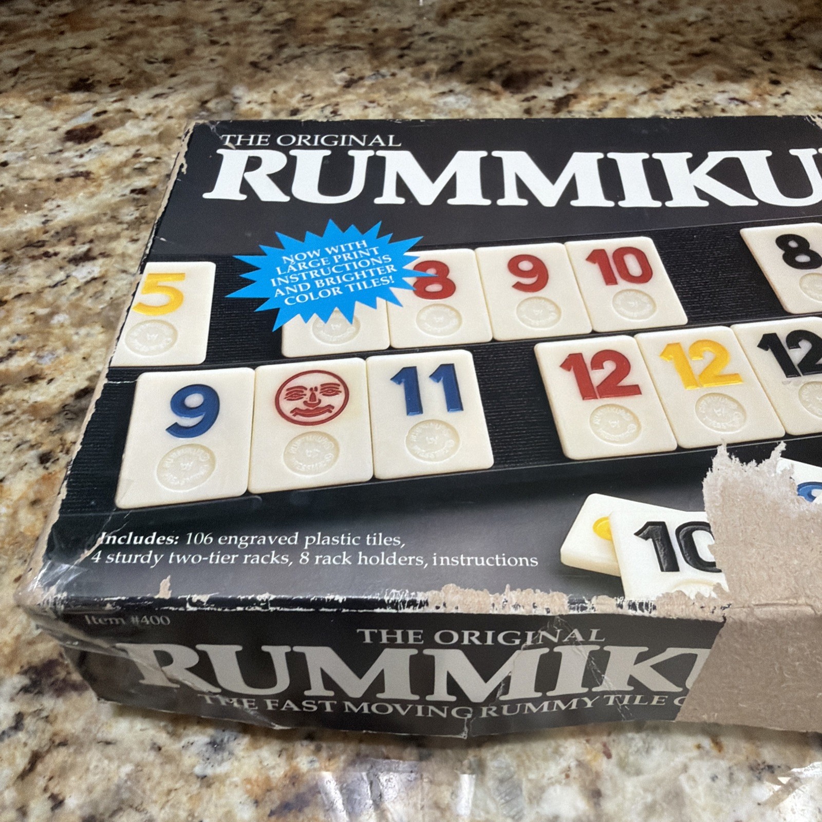 THE ORIGINAL RUMMIKUB RUMMY TILE GAME VINTAGE 1990 PRESSMAN 100% COMPLETE VTG