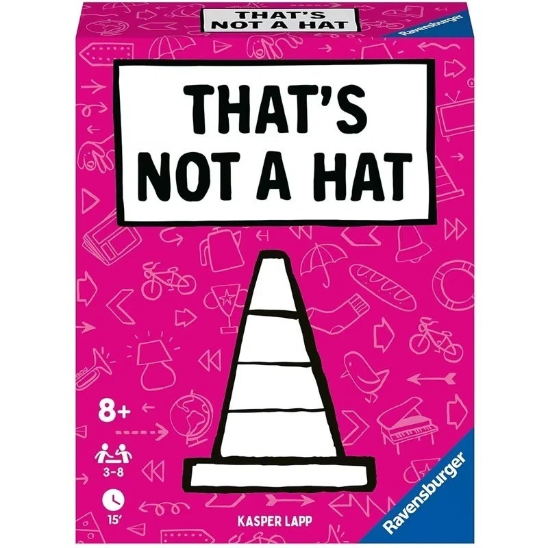 That’S Not a Hat – Fun Bluffing & Memory Party Game for All Ages Components