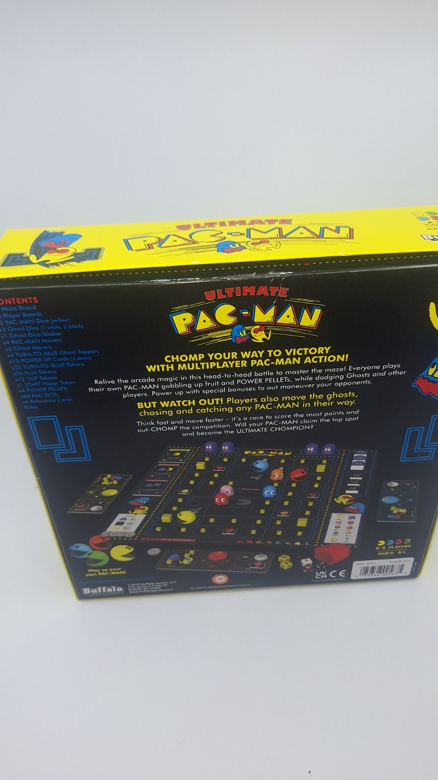 Buffalo Games: Ultimate PAC-MAN Board Game – Retro Arcade Classic – New