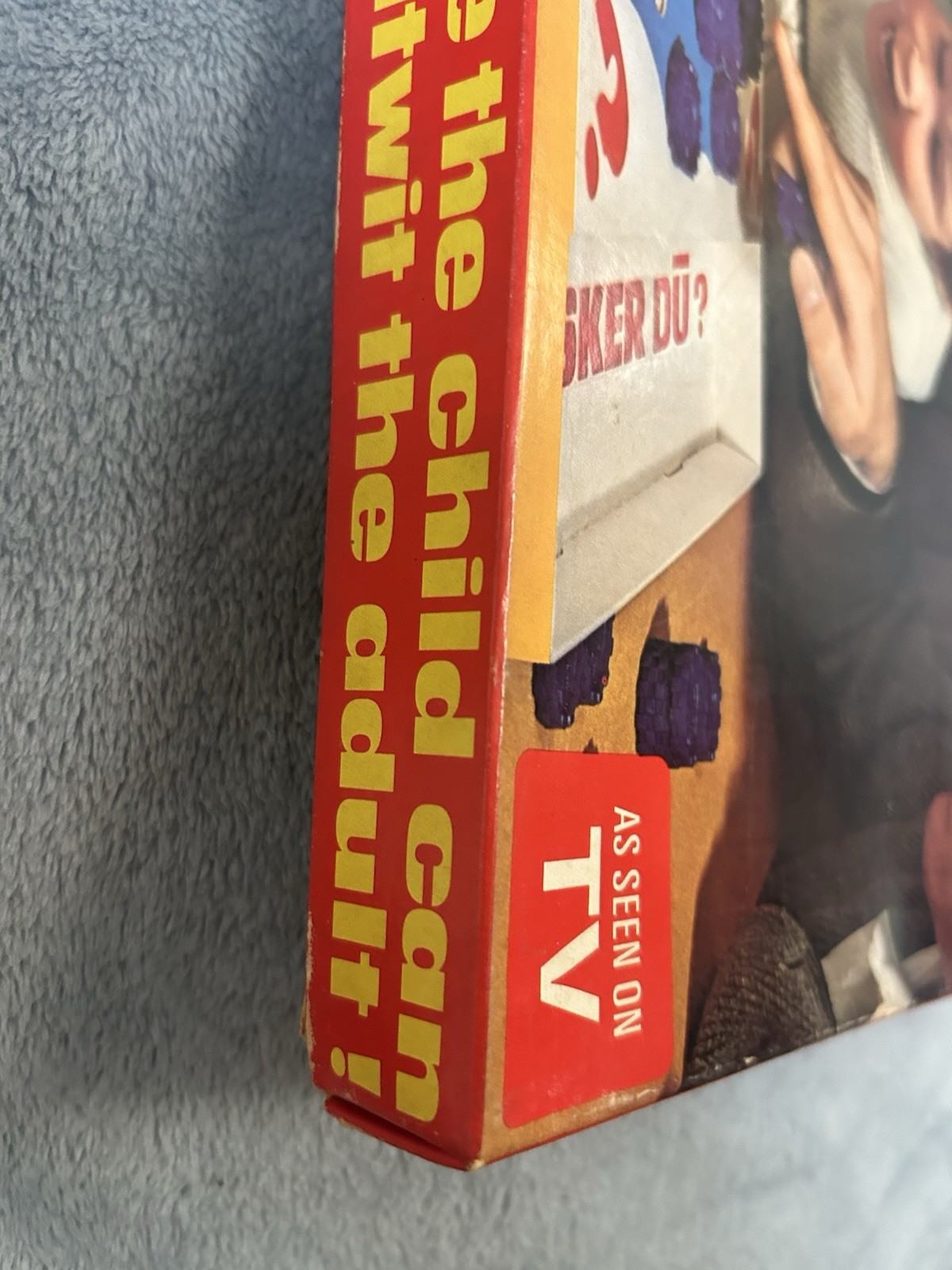 Vintage 1970 Husker Du? Regina Memory Matching Board Game