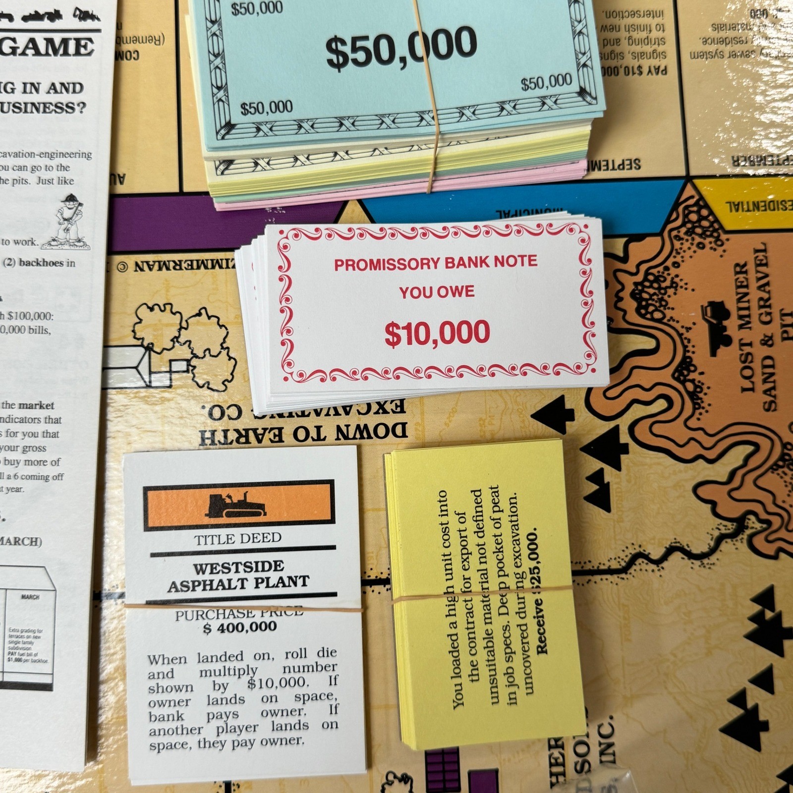 The Construction Game Very Rare 1993 Limited FIRST 2500 Made USA UNUSED
