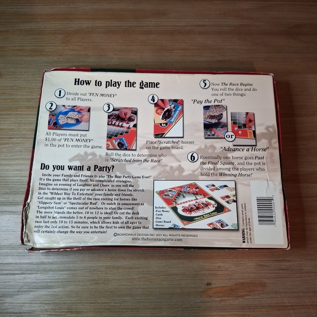The Horse Race Game Wildest Way To Entertain Boardwalk Design READ