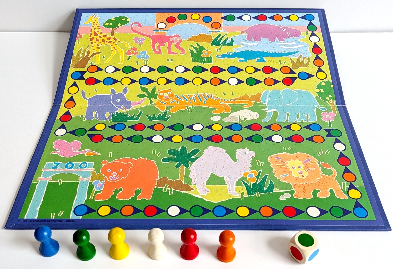 Ravensburger My First Board Games 1997 Complete Preschool Game Set Ages 3 Plus