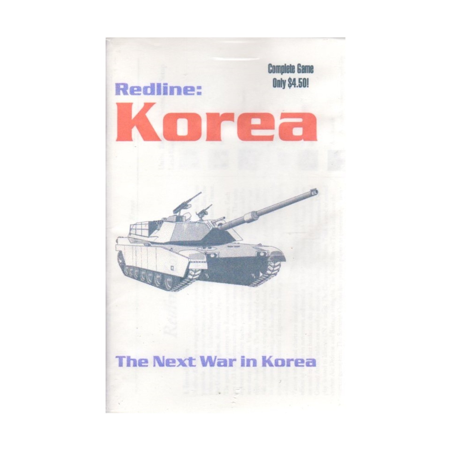 One Small Step Wargame Redline – Korea Bag EX