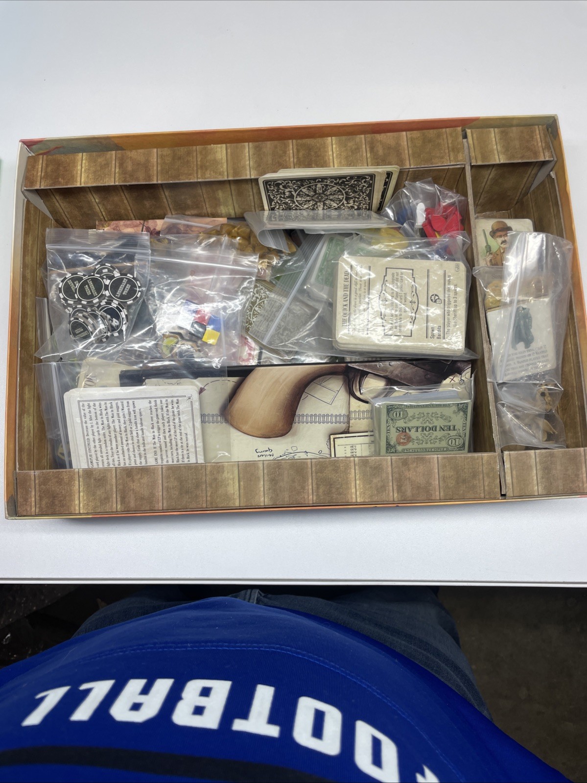 Western Legends + Blood Money +3 Expansions Kickstarter Plastic Chips Board game