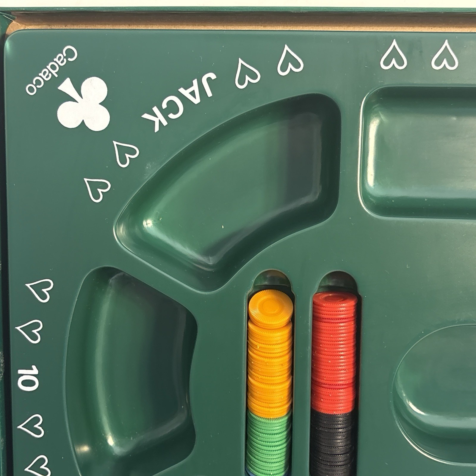 Tripoley 1968 Cadaco No. 300 Special Edition Substitute Chips READ Board Game
