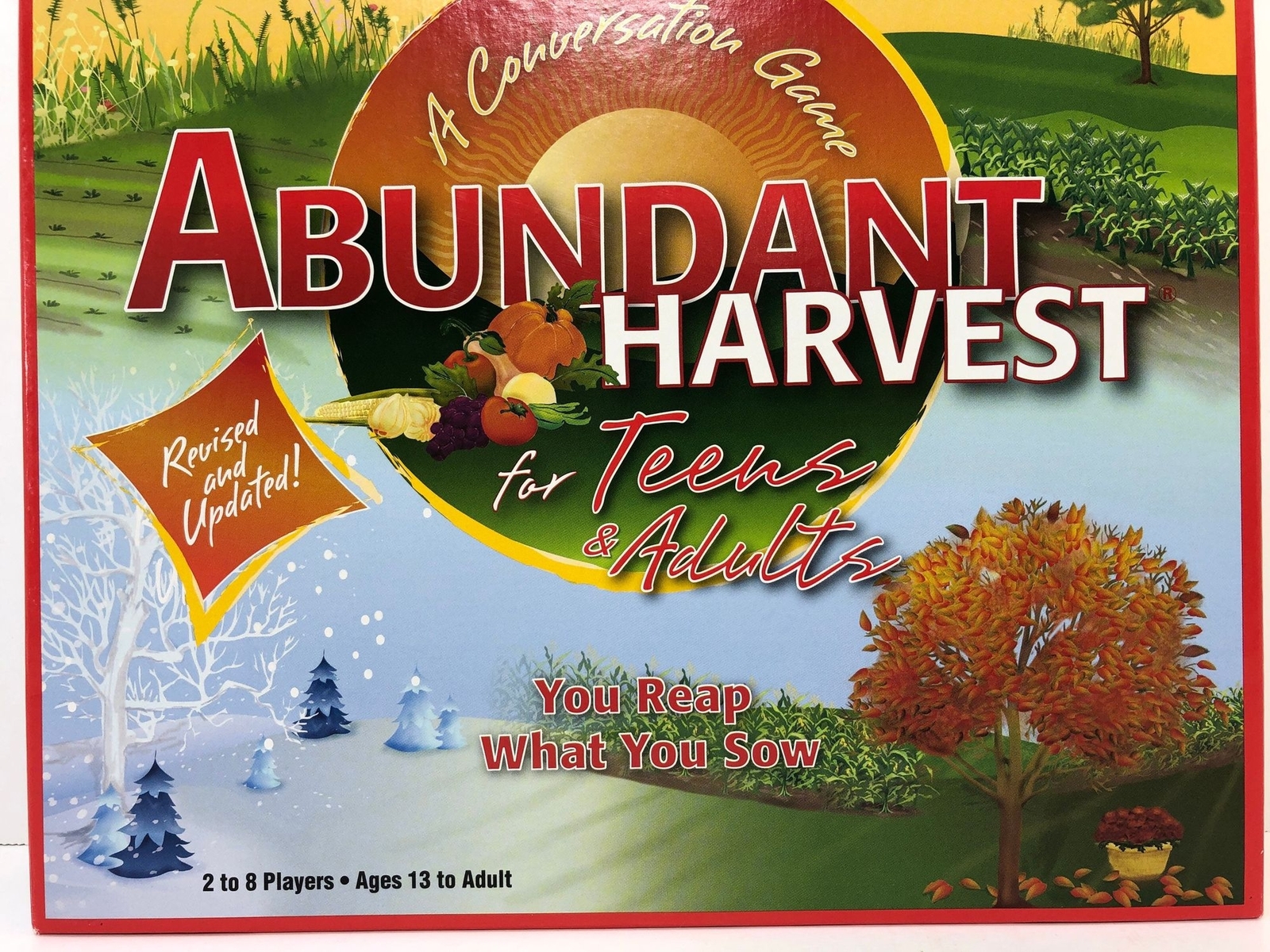 Abundant Harvest Conversation Game for Teens and Adults Loyalty Trust Courage