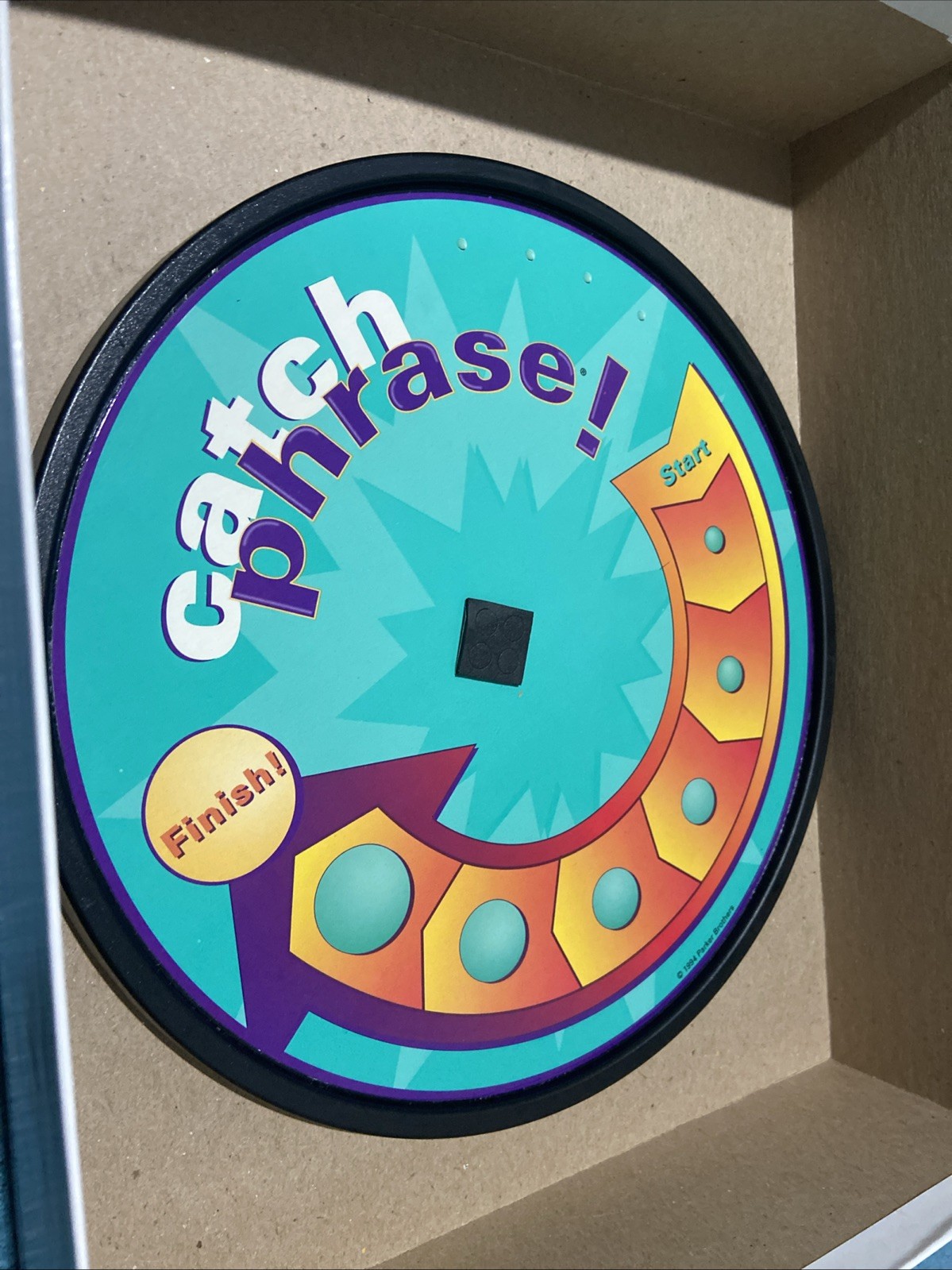 Catch Phrase Board Game 100% Complete 1994 Vintage Timer Tested & Works (Clean)
