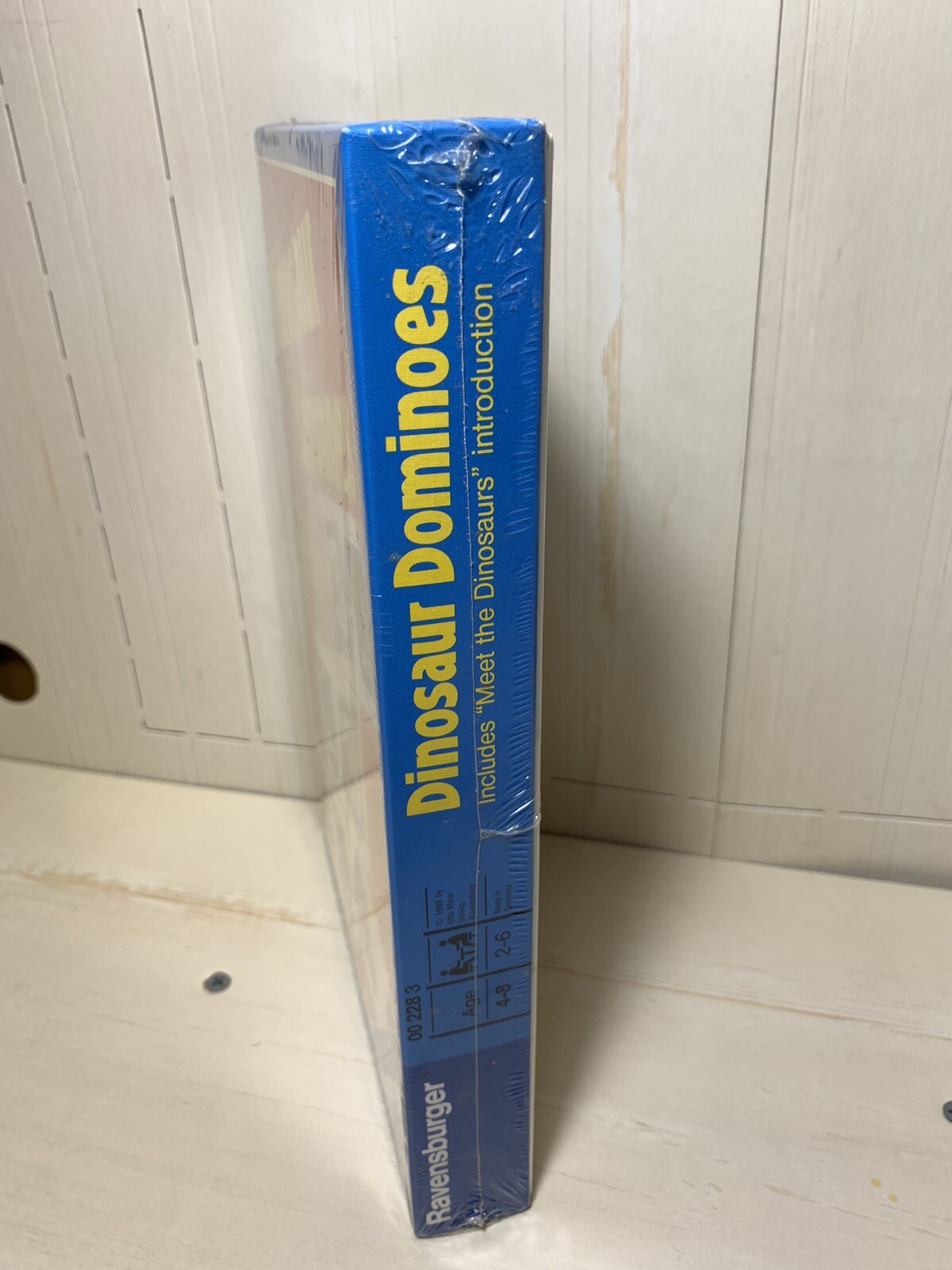 VINTAGE Ravensburger Dinosaur Dominoes Matching Tile Game 1988 New/sealed