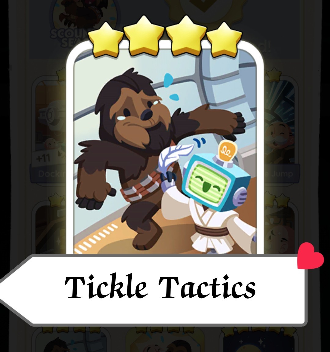 Tickle Tactics :- Set 15 ; Star Wars Album ; Mono_poly ; Fast Sending 🌟🌟🌟🌟