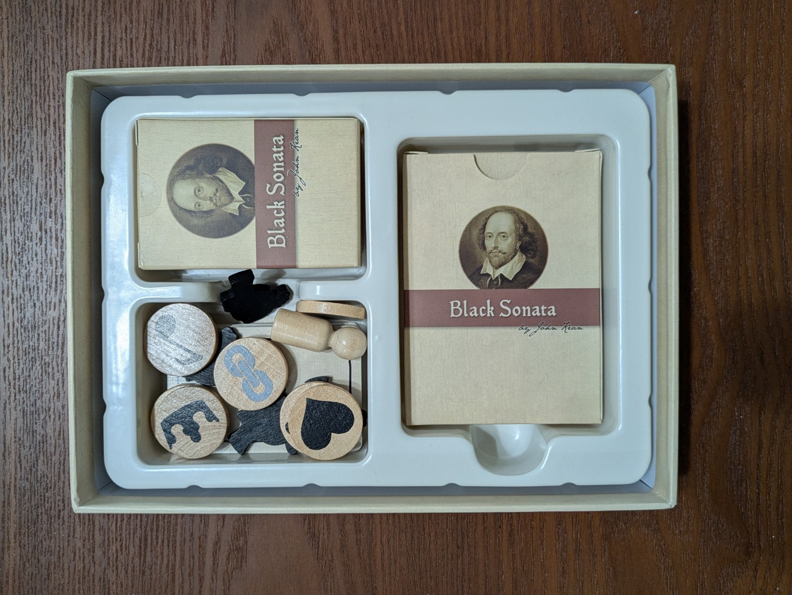 Black Sonata Board Game UNPLAYED + SEALED Fair Youth KICKSTARTER Expansion