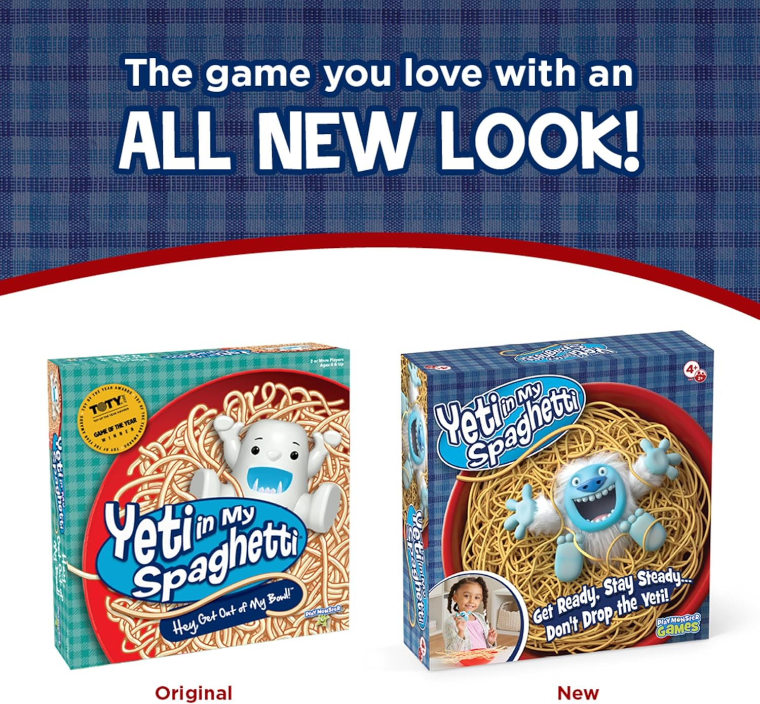 Yeti in My Spaghetti Board Game – Kids Games, Family Game, Multi-Player, Board G