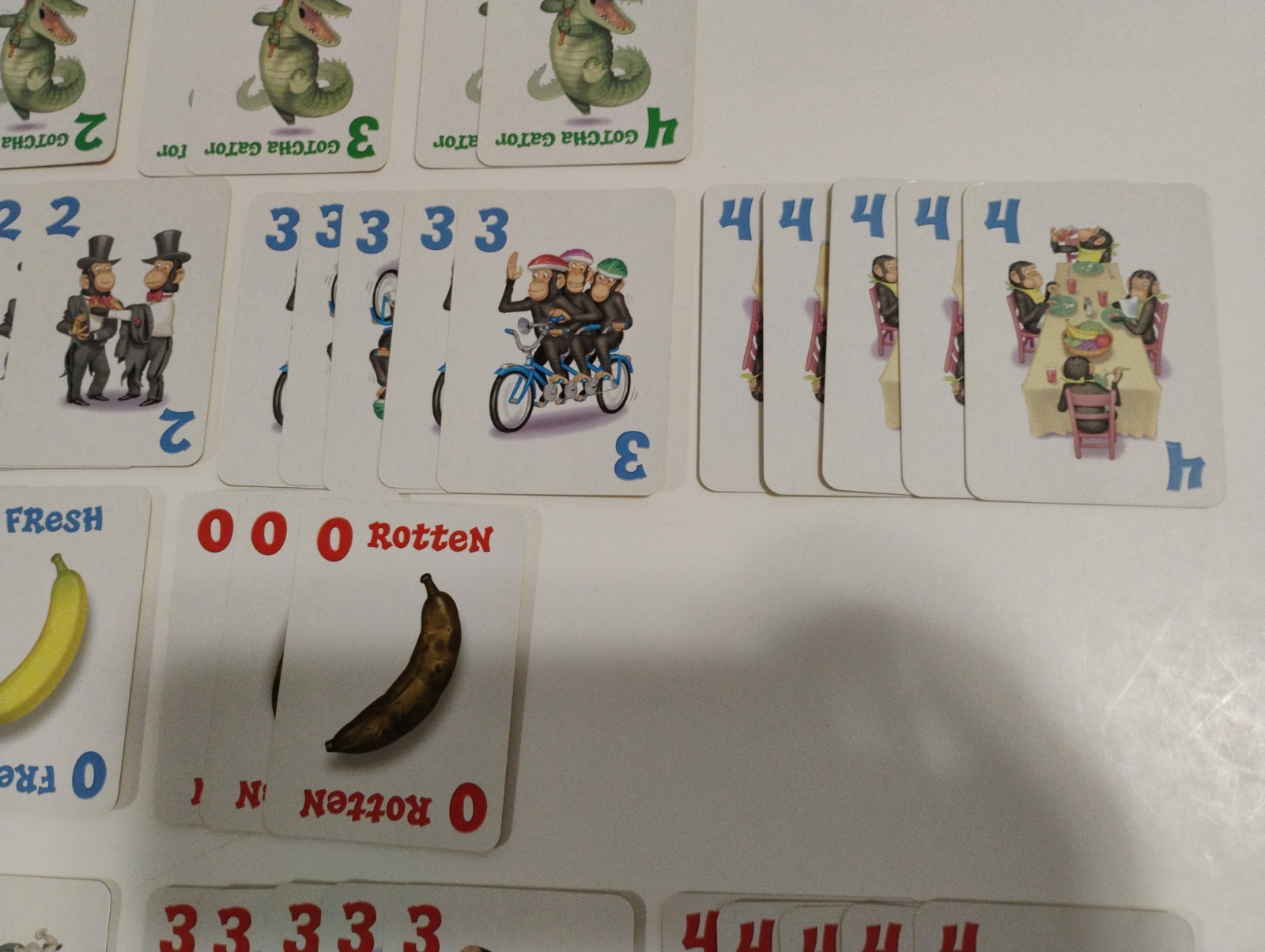 Vintage 2004 Gamewright Go Bananas Monkey Matching Card Game COMPLETE