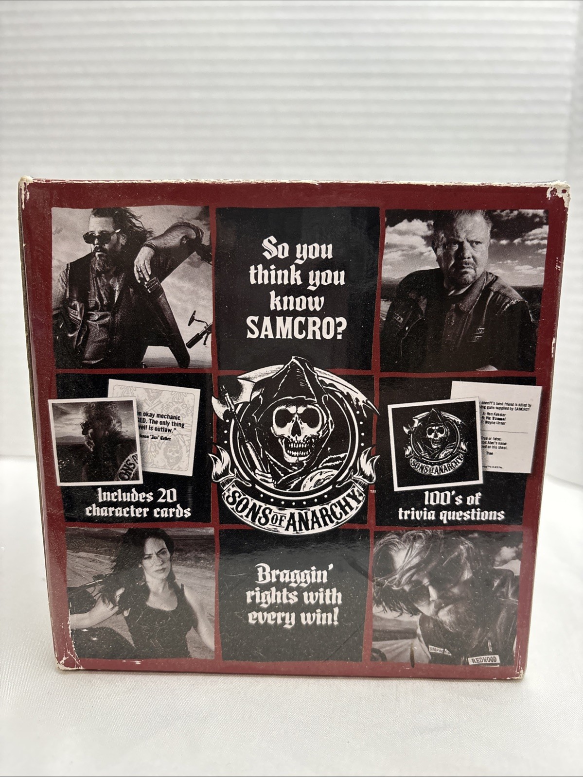Sons Of Anarchy Trivia Box Brand New Still Sealed