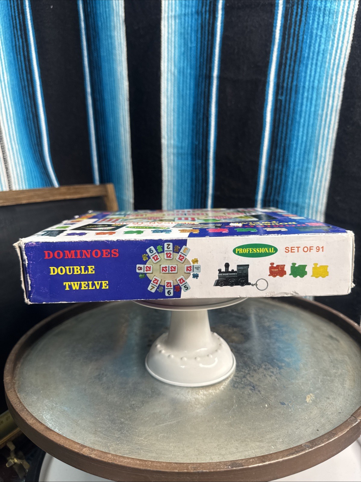 New Mexican Train Double Twelve Dominoes Set of 91-NOS