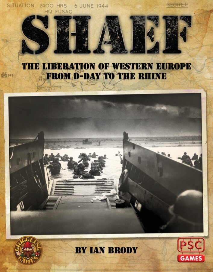 SHAEF (Supreme Headquarters Allied Expeditionary Force) Board Game – NEW