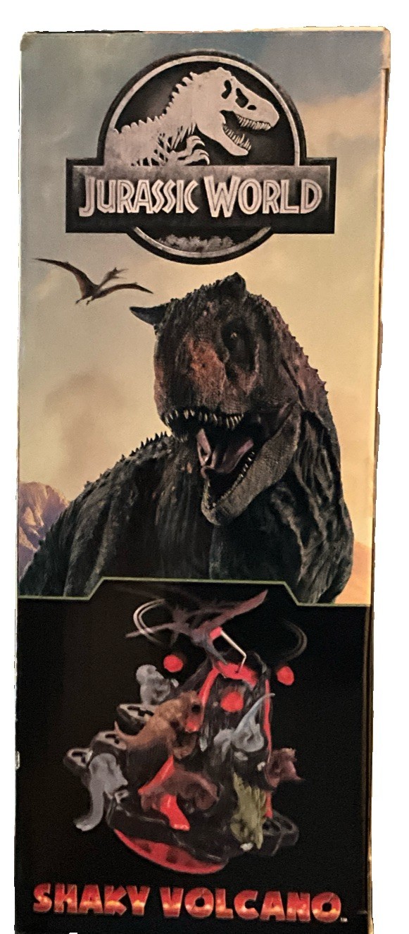 Jurassic World Shaky Volcano, Tabletop Skill and Action Game for up to 4 Players