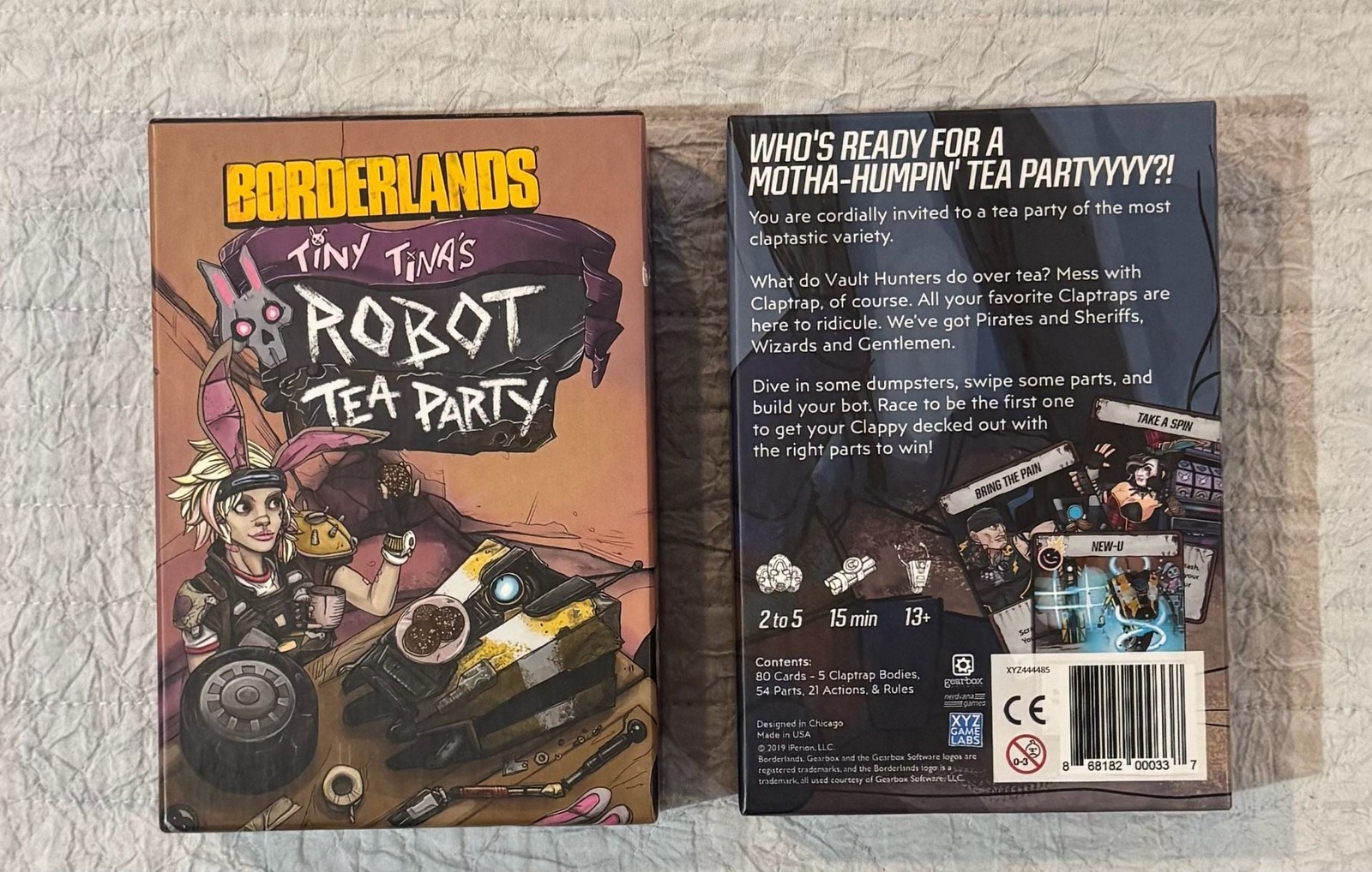 Borderlands: Tiny Tina’s Robot Tea Party Card Game