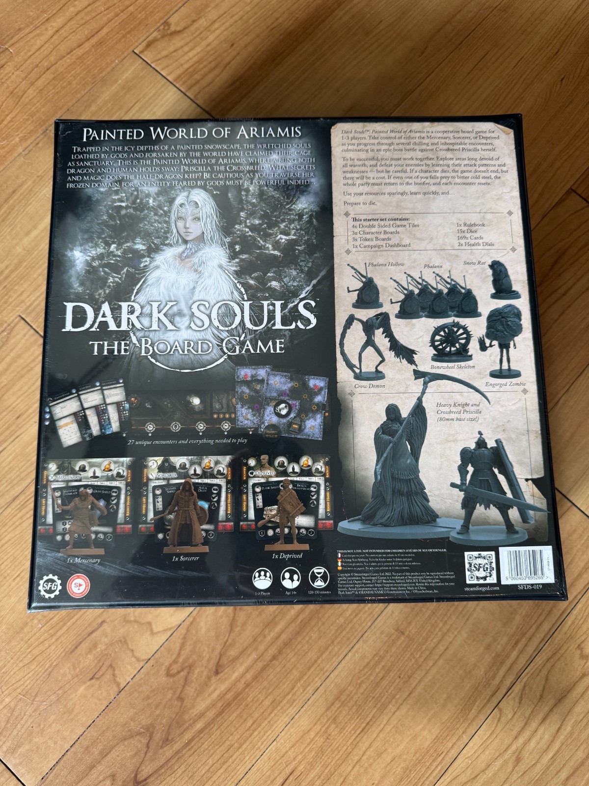 Dark Souls Painted World of Ariamis Core Set Board Game New in Shrink!