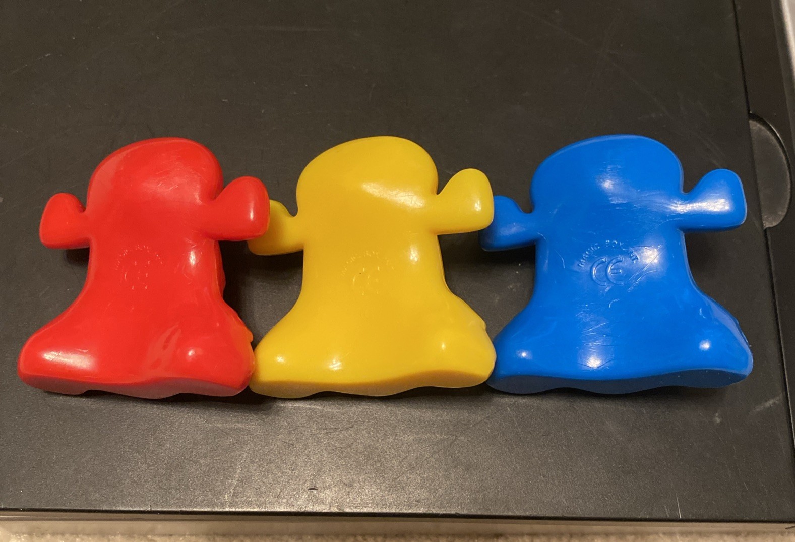 Gogo’s Crazy Bones – Cap’n Crunch (Yellow, Blue, Red) Complete Set Of 3 Original