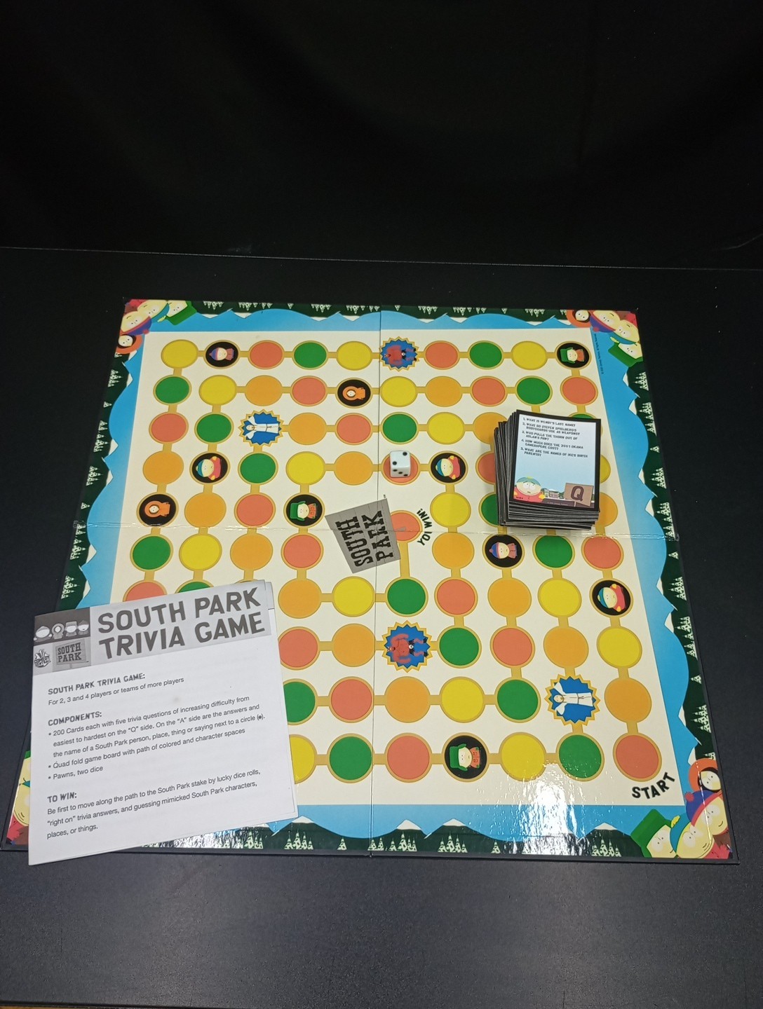 South Park Trivia Game 2005 Movie & TV Theme