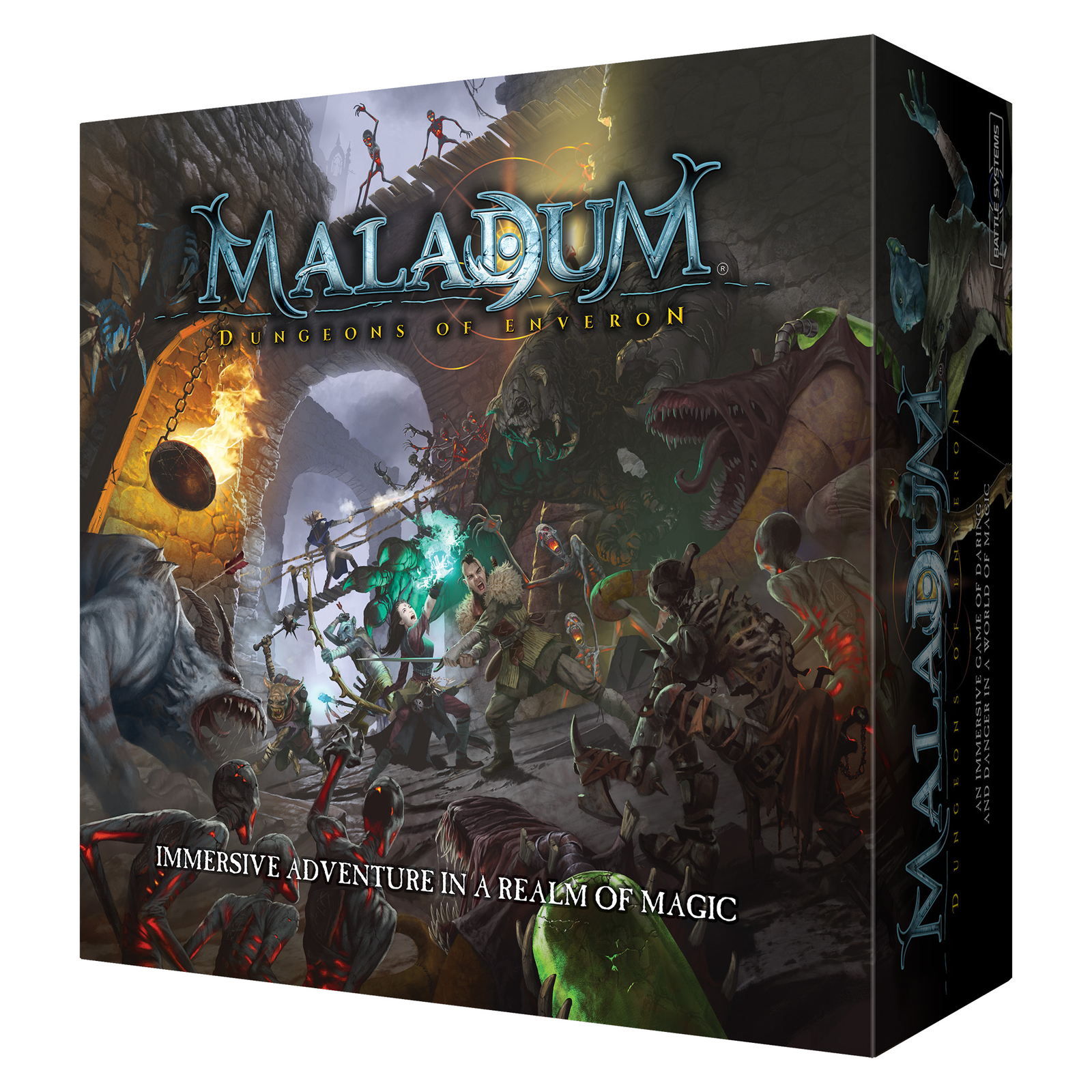 Maladum Dungeons of Enveron Starter Set – Dungeon Crawler D&D DND HeroQuest THG