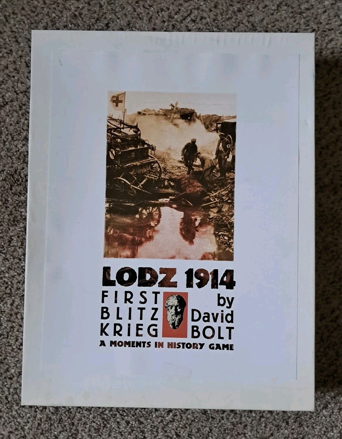 1998 Moments in History Game Lodz 1914 First Blitz Kreig by David Bolt Unpunched