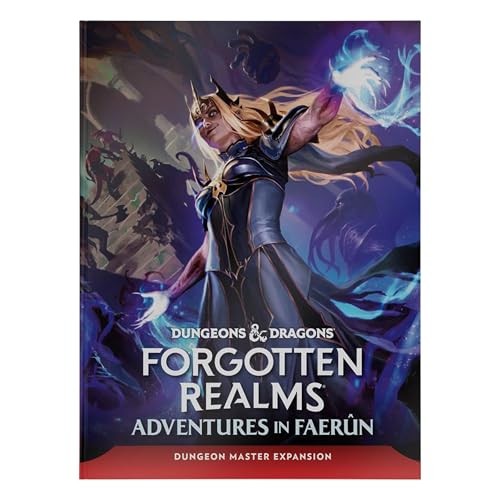 D&D: Forgotten Realms Adventures in Faerun Hardcover – Free Shipping