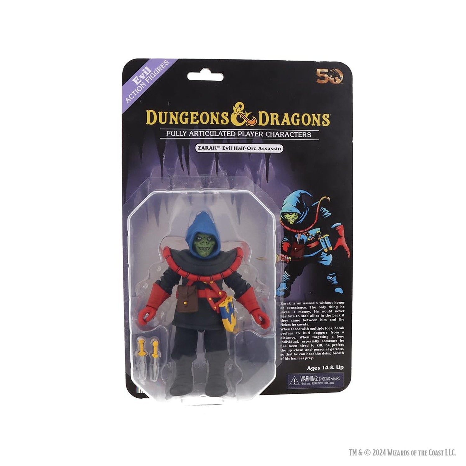 WizKids Dungeons & Dragons 7” Scale Action Figure – Limited 50th Ann