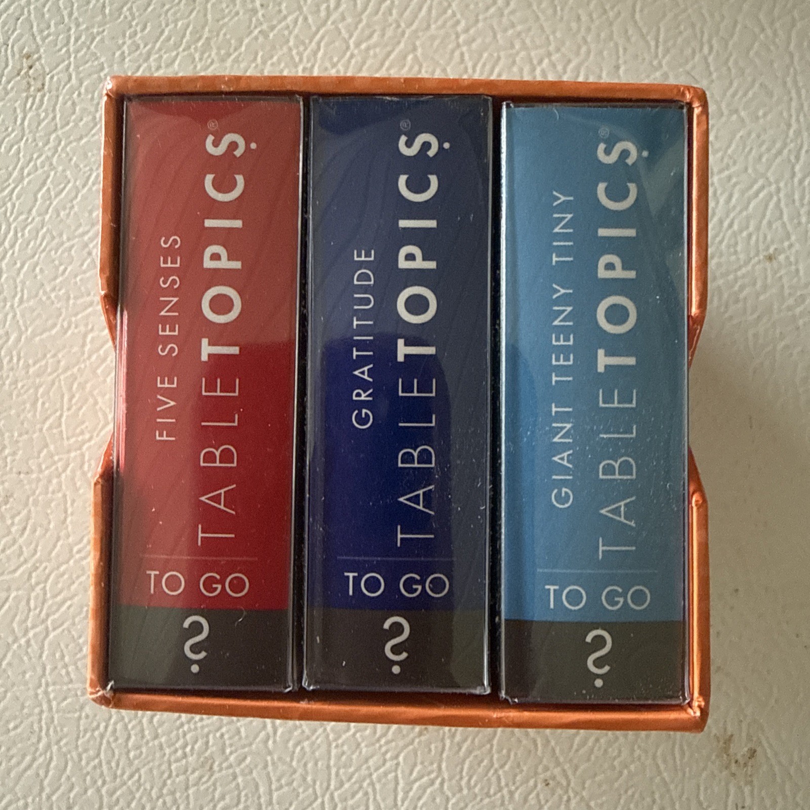 TableTopics Kids Conversation 3 Pack 120 Questions To Start Great Conversations!