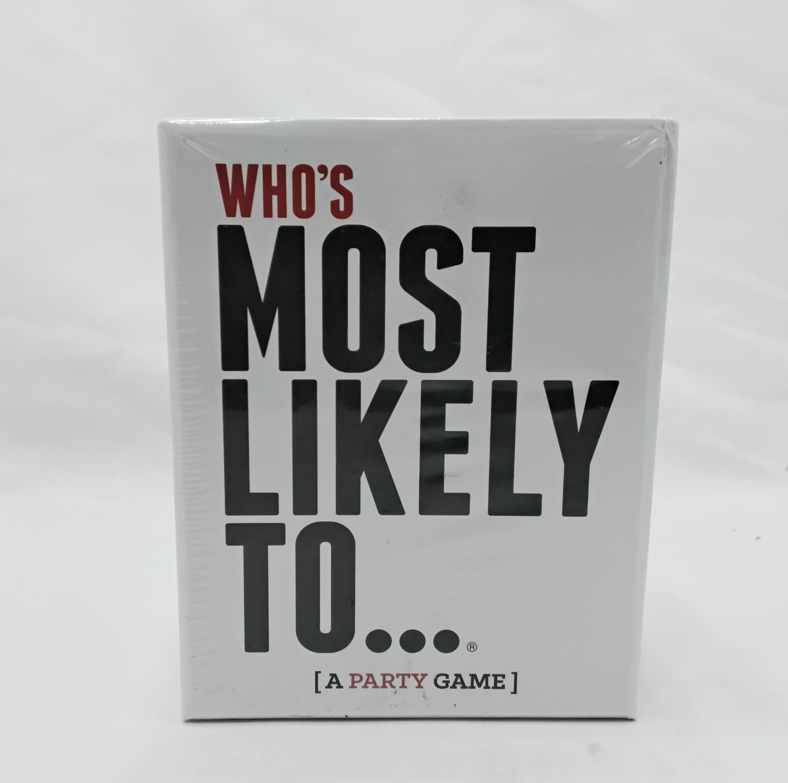 Who’s Most Likely to… A Party Game  2014 Card Game New In Box Still Sealed