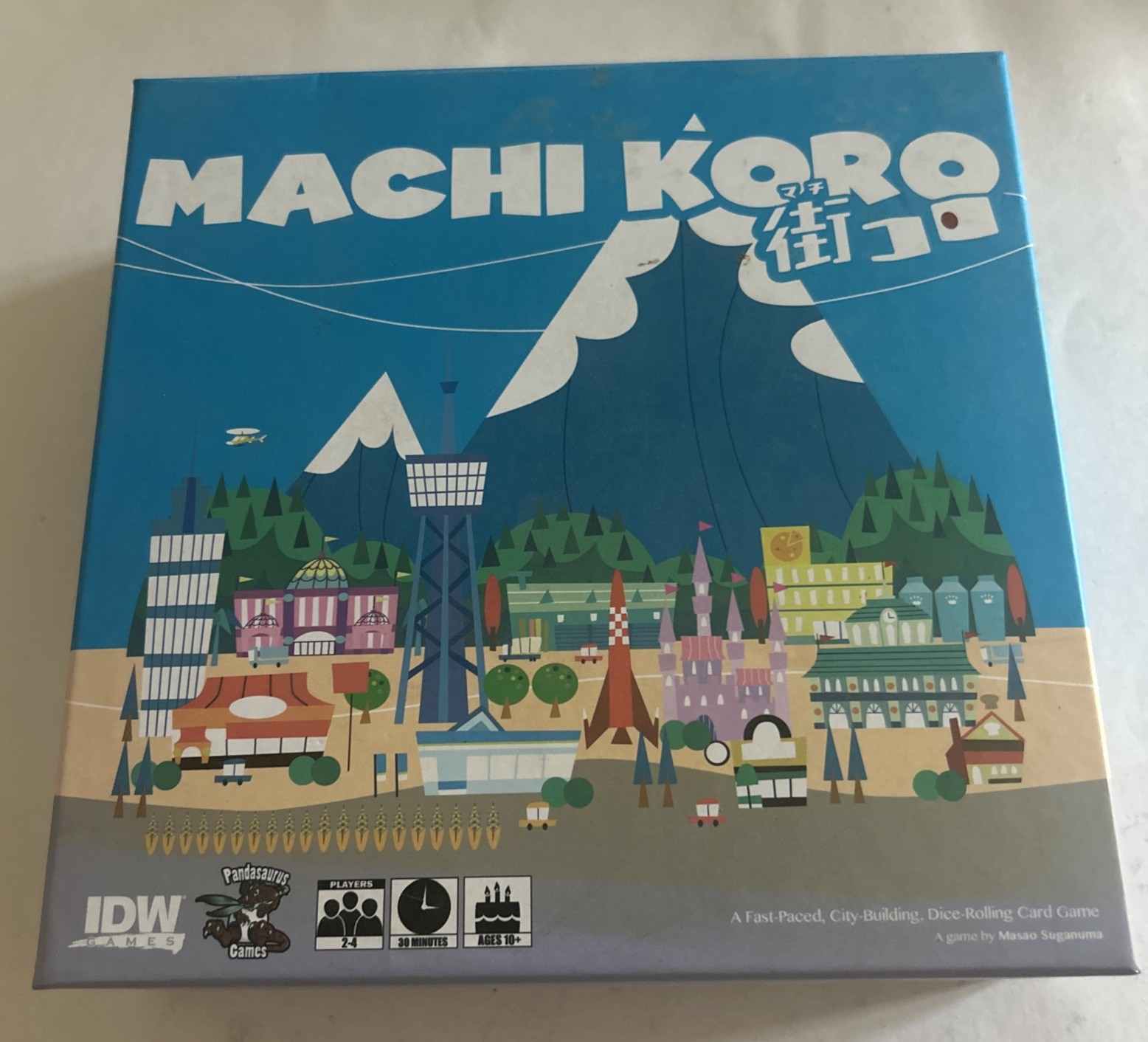 Machi Koro Board Game IDW City Building – Complete!! VG+