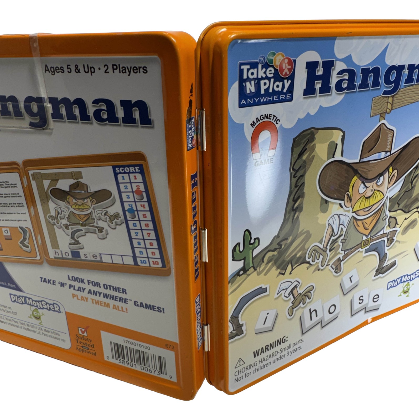 Take ‘N’ Play Magnetic Hangman Game for Kids & Travel