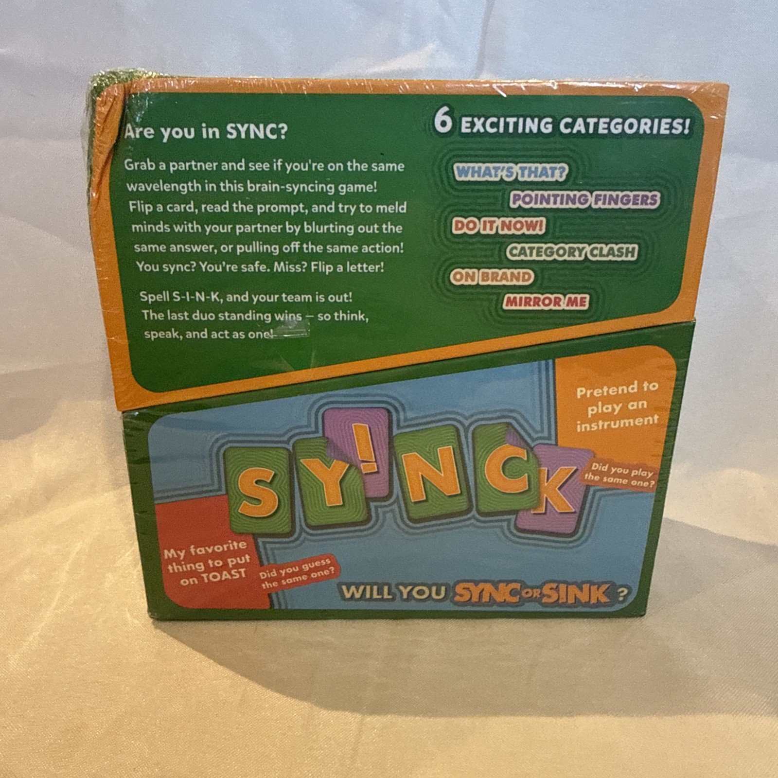 Sync or Sink – Hilarious Family Card Game for Kids, Teens & Adults